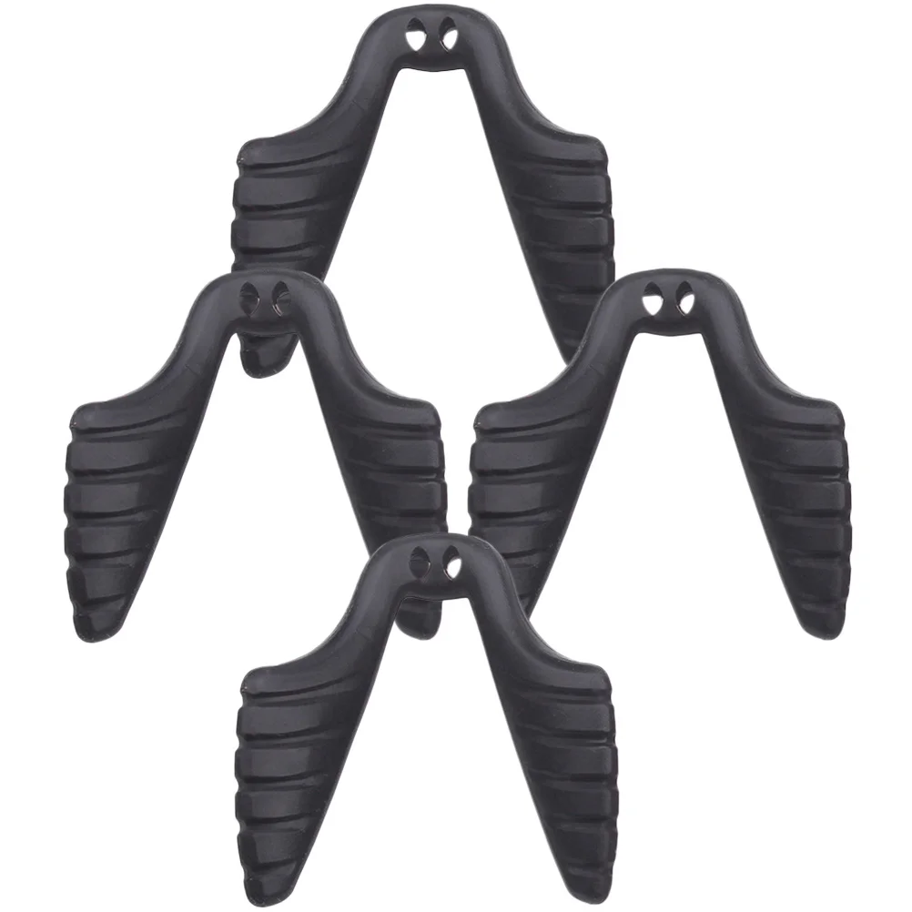 4 قطعة نظارات ركوب الدراجات مخدات أنف للنظارة سيليكون المضادة للانزلاق استبدال وسائد الأنف لإطارات النظارات الشمسية #5