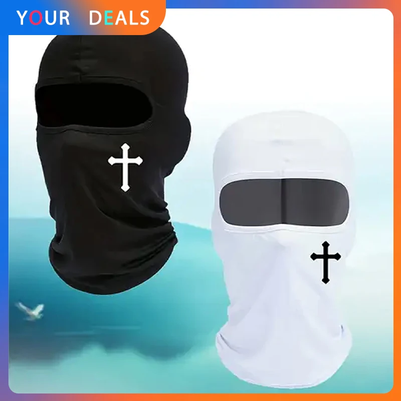 Balaclava para Esportes ao Ar Livre, Máscara Facial Completa, Balaclava de Velocidade, Proteção Solar, Máscara de Malha Respirável, Bandana, Faixa de Cabeça, Lenço