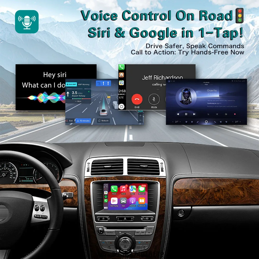 MMI Wireless  Carplay Smart Box for  XK 2009-2014 Android Auto Multimedia Navigation Mirror Link Original Screen