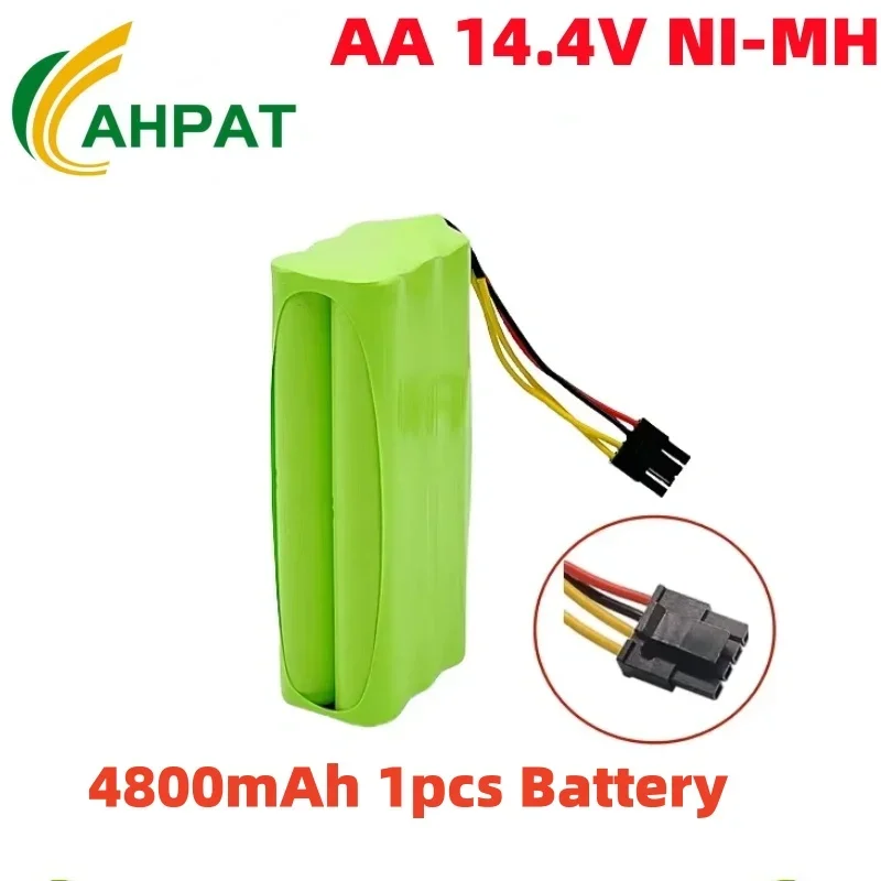 14.4V 4800mAH AA Ni-mh Rechargeable Battery for X600 ZN605 ZN606 ZN609 to Sweeping Robot Battery R1-L081A L083B