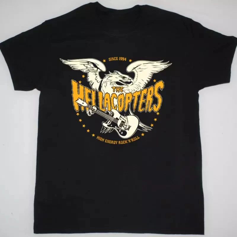 

NEW The Hellacopters Band Black All Size Gift for Fan T Shirt Classic Shirt T-shirt Short Sleeve Shirt Unisex Men Women Summer