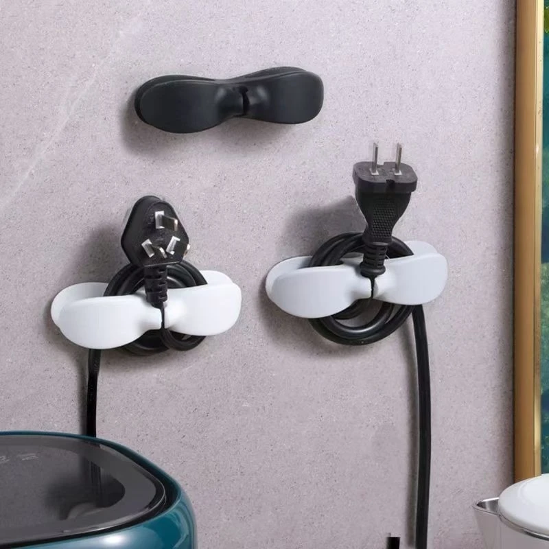 4個/ケーブルオーガナイザー弓型ハブ、複数の色をご用意、ポータブルケーブルオーガナイザー