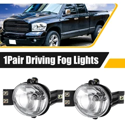 Driving Fog Lights Lamps with Clear Lens for Dodge for Ram 1500 2002-2008 for Dodge for Ram 2500 2003-2009 55077474AE