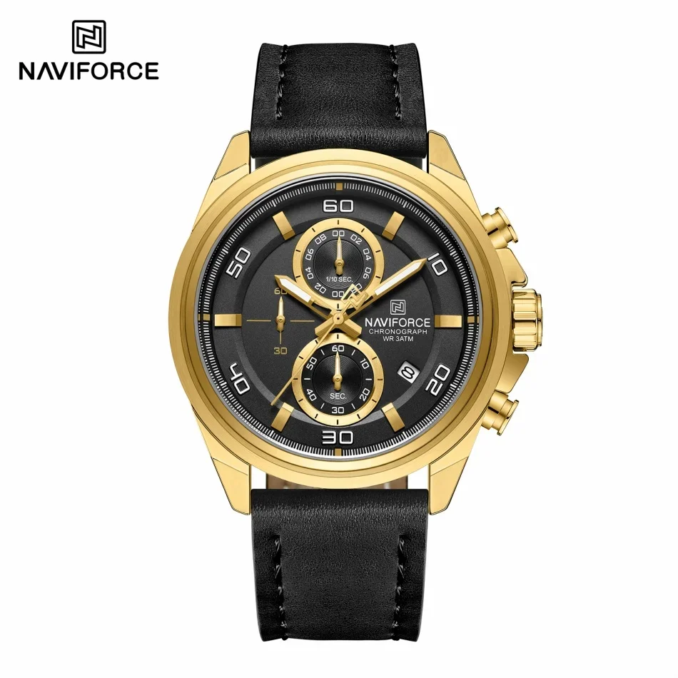 Men's NAVIFORCE Multi-Functional Waterproof Watch