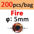 200 piezas de 5 mm FIRE