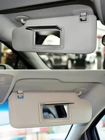 Car Sun visor without Light Mirror Cover Vanity Mirror Decorative Cover For Chevrolet Malibu XL Malibu Buick Excelle GX GT