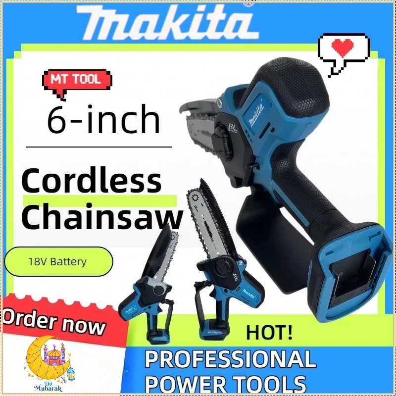 

Makita Electric Saw Chain Saw Handheld Portable Wood Logging Chainsaw Garden Pruning Wood Power Tool For Makita Battery