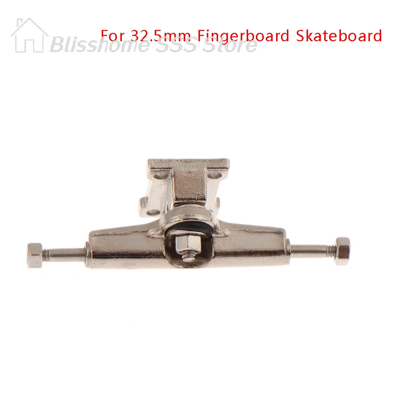 【S】1Set Trucks For 32.5mm Fingerboard Skateboard Wooden Deck Accessory High Quality Zinc Alloy High Quality Practical Use