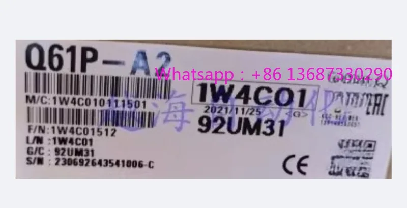 

Совершенно новый оригинальный подлинный Q61P/Q62P/Q63P/Q64P/Q64PN/Q61P-A1/Q61P-A2/Q61SP/Q64RPN