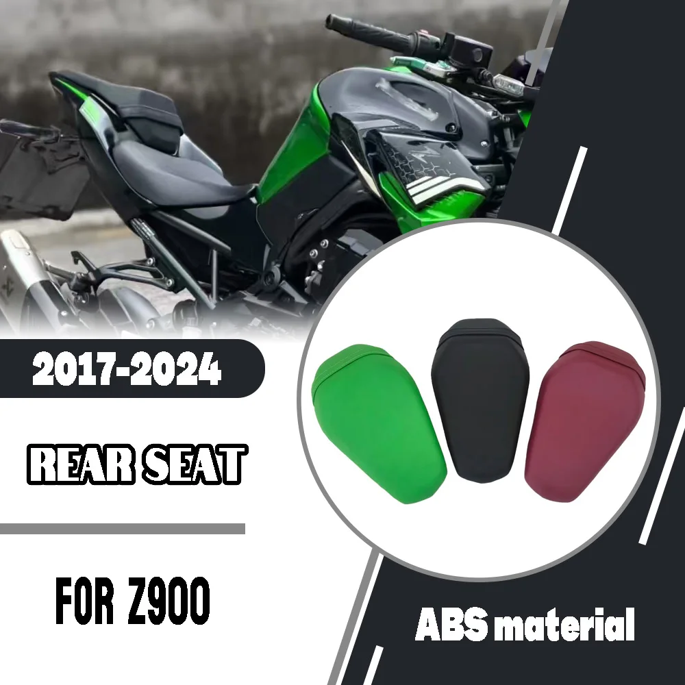 For Kawasaki Z900 z900 Z 900 2017-2024 Motorcycle Rear Seat Cushions Soft Seat Cushions Seat Covers Rear Passenger Seat Parts