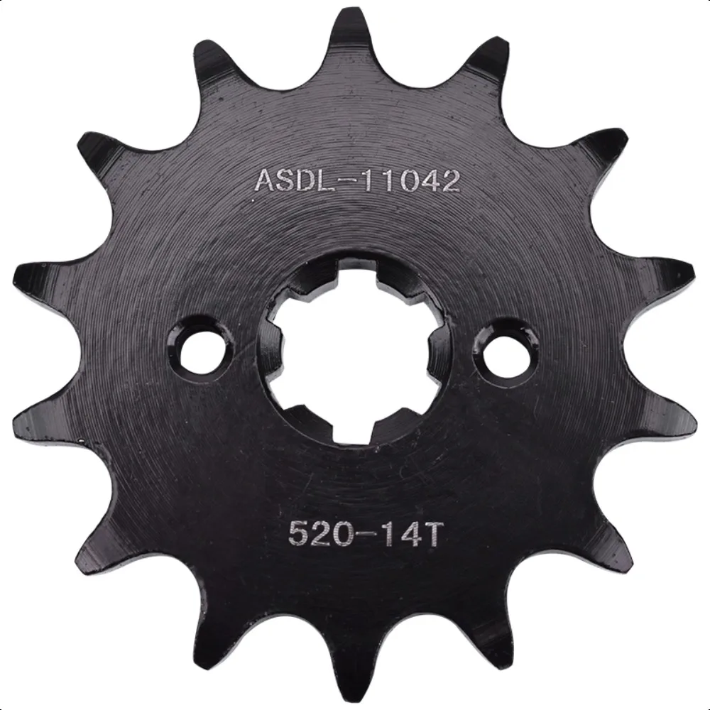 

520-14T 520 14 Tooth 14T Front Sprocket Gear Wheel Cam For Yamaha ATV YFS200 YFS200U Blaster YFS 200 YFS200L DT200 DT200L DT 200