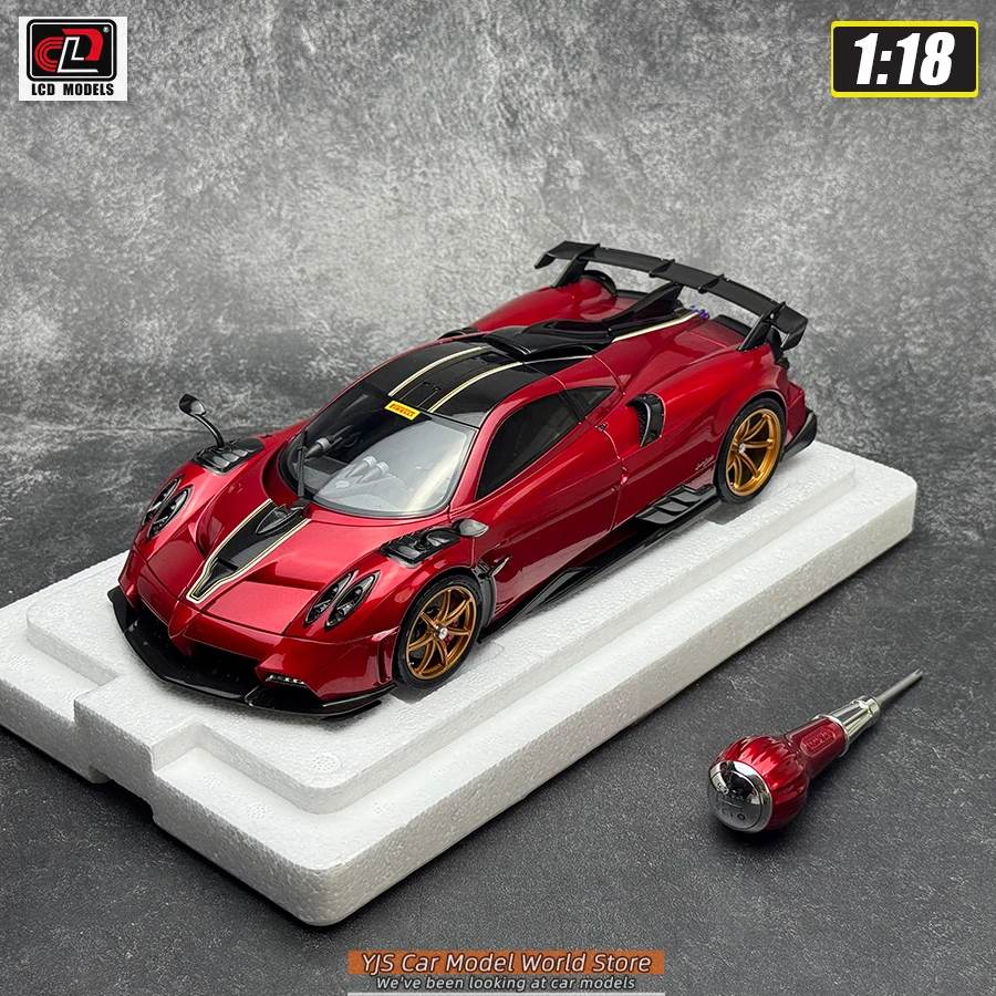 LCD CLD Diecast Model 1/18 Scale Pagani Imola Metal Static Decoration Holiday Gift Collection