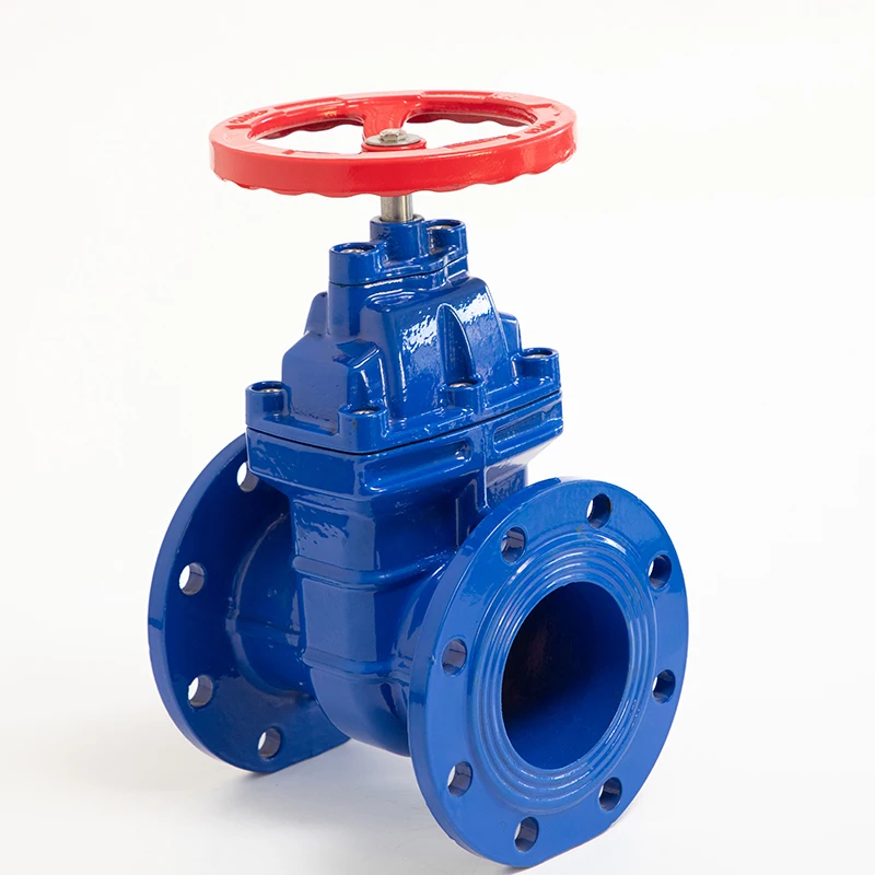 

Cast iron non-lift stem hard seal gate valve for fire drainage
