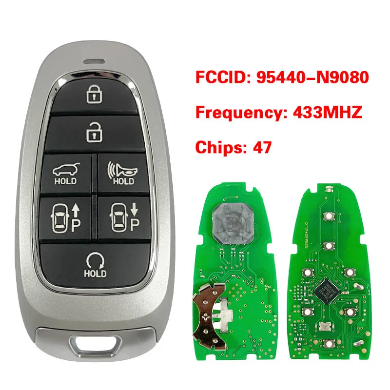 

CN020259 OEM PCB для Hyundai Tucson 2021-2022 Smart Remote Fob 95440-N9080 TQ8-FOB-4F28 Auto Smart Card Key