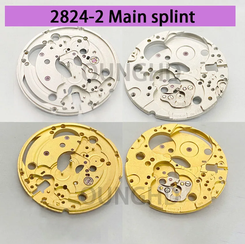 Watch movement accessories new with original ETA 2824-2 2824 main splint motherboard main deck with original movement