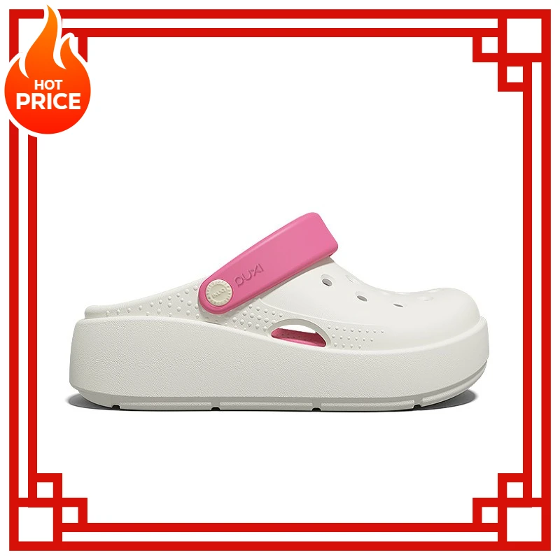 

Cave shoes, women's thick sole, removable insole, toe cover, outer wear, sandals, summer couple beach shoes
