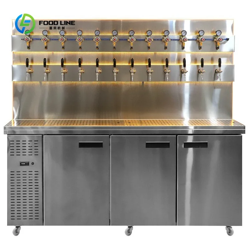 Customized Household 5L Keg Draft Beer Machine Dispenser Small Kegerator Fridge With Tap for Home Use and Friend Gatherings