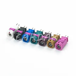 1 Set LVDS 4 Pin Connectors Male Automotive Socket AC Assembly Universal Auto Fakra Connector