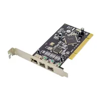 PCI-X 1394 Image Video Capture Card TI SN082AA2 Chip IEEE1394 2B + 1A FireWire 800 Adapter Expansion Card 800Mbps Free Drive