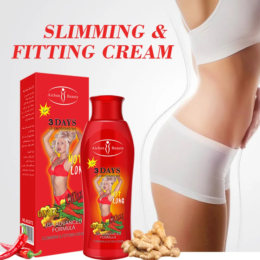 Slimming Cream Red Pepper Fast Burning Fat Lost Body Firming Legs Belly Waist Effective Weight Loss Shaping Body Cream