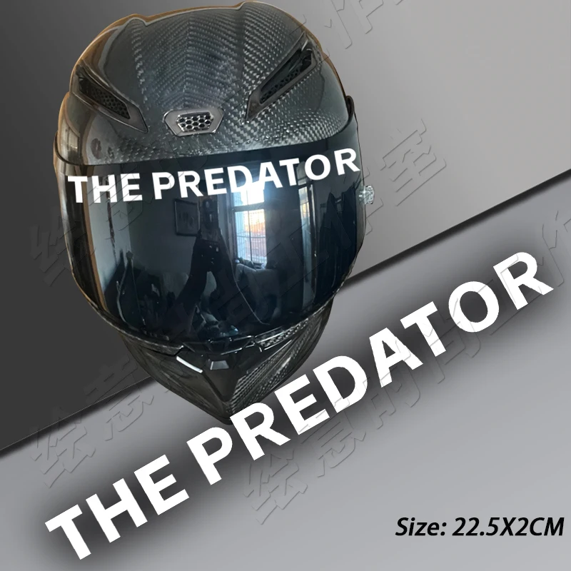 

THE PREDATOR Motorcycle Helmet Stickers Decals