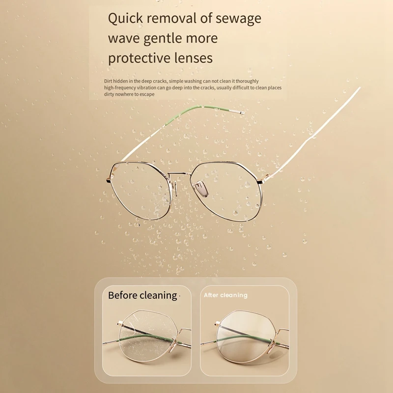 Glasses Cleaning Ultrasonic Jewelry Cleaner Machine High Frequency Ultrasonic Cleaning Bath For Jewelry Washing Durable