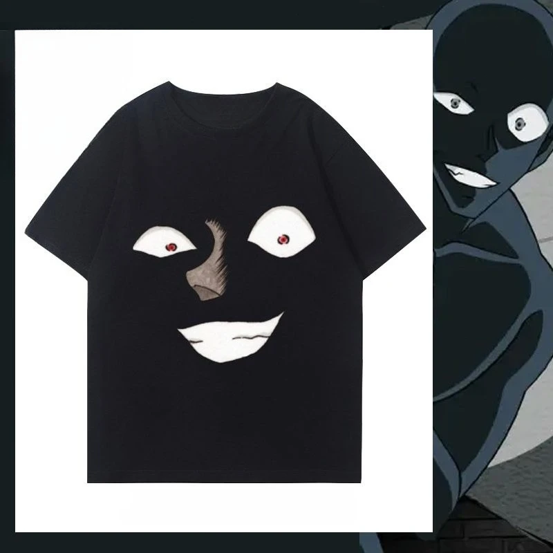 

Detective Little Black Peripheral Short Sleeve Men's and Women's Summer Cotton Loose and Versatile New T-Shirt Clothes