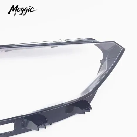 Moggic Clear Headlight Lens Cover For ID.3 2021 Front Headlamp PC Mask Shell