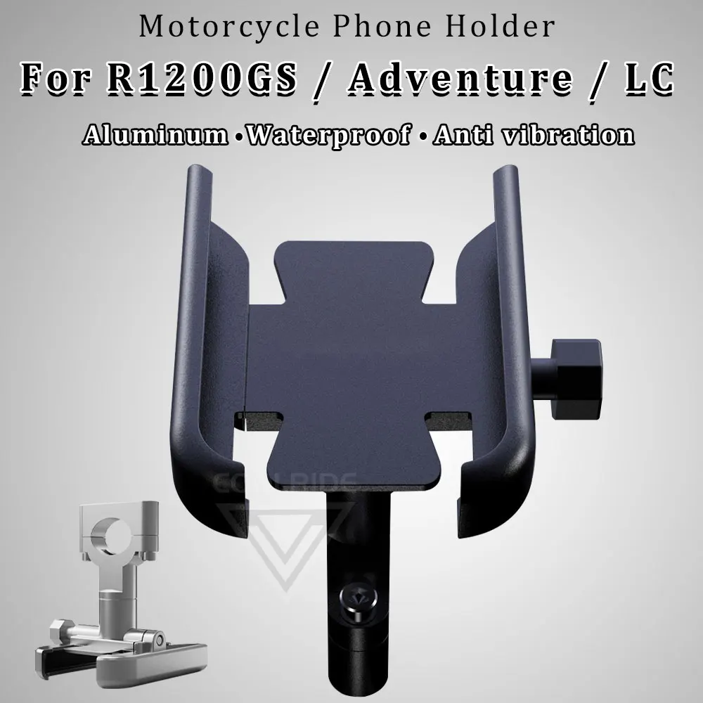 Motorcycle Phone Holder Aluminum Stand R1200GS Adventure 2004 2012 for BMW R 1200 GS R1200 1200GS GS1200 ADV LC 2008 2010 2019