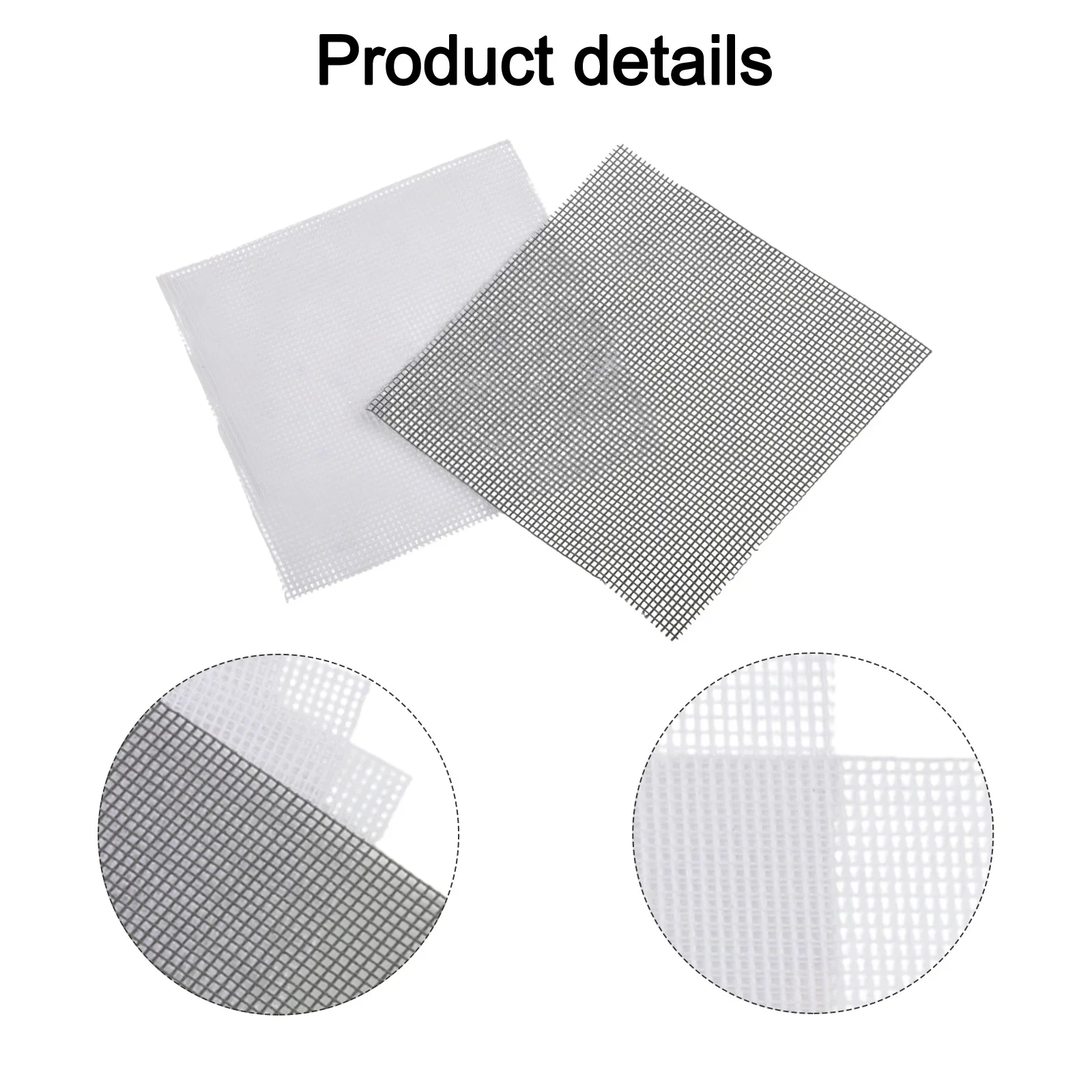 Gardening Projects 10*10cm Flower Pot Net Mesh Gasket For Potted Plants Easy Installation Effective Soil Barrier