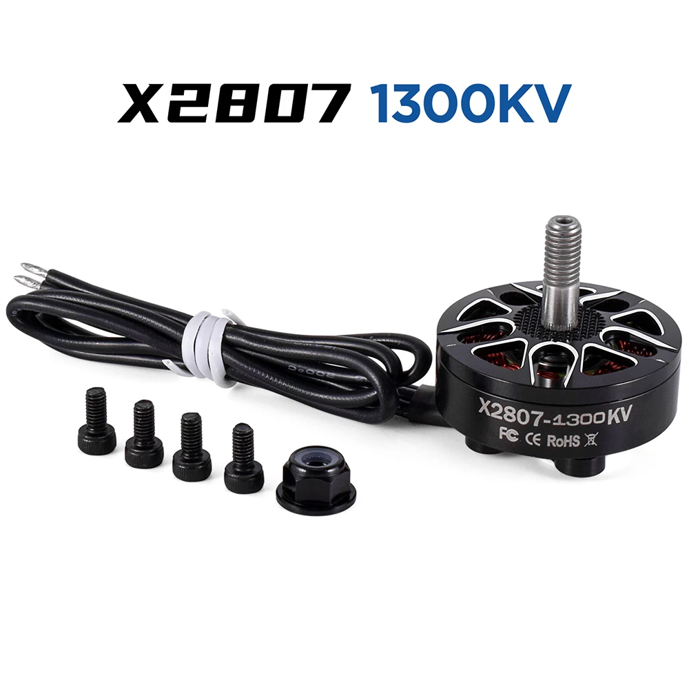 9IMOD Mark4 8inch 375mm Wheelbase Carbon Fiber Frame 5mm Arm X2807 1300/1500/1700KV Brushless Motor 8inch Propeller for 8