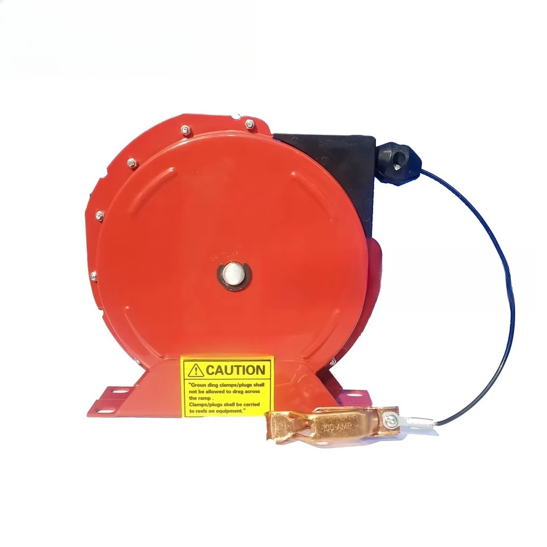 Automatic telescopic metal electrostatic discharge grounding reel