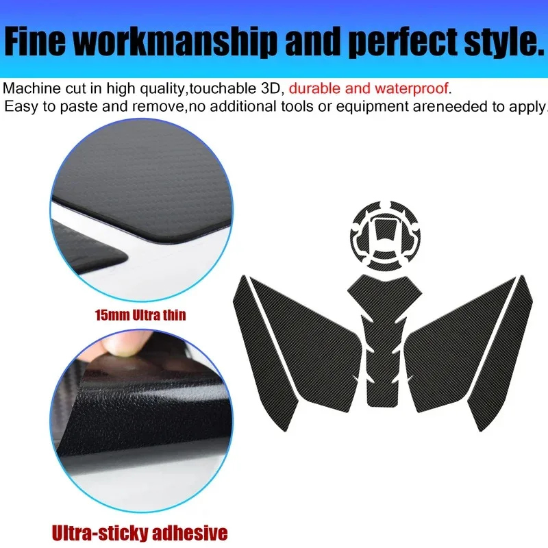 For 450SR, 3M Motorcycle Protection Anti Scratch Sticky Decal Fuel Tank Pad Protector Cover 4