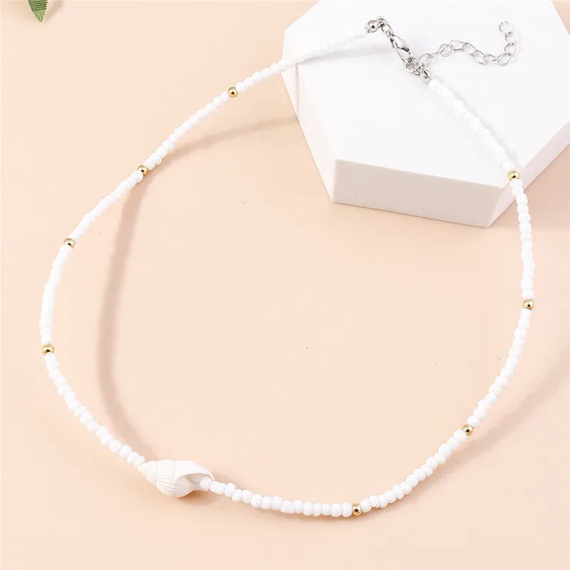 Böhmen Handgemachte Bunte Rocailles Halskette Halsband Einfache Frauen Mode Perle Blume Halsketten Kragen Süße Schmuck Geschenke – Detail 24