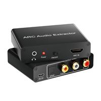 192Khz ARC Audio Extractor HDMI-compatible ARC to RCA 3.5mm Stereo Converter For Dolby DTS AC3 LPCM TV Optical Coaxial