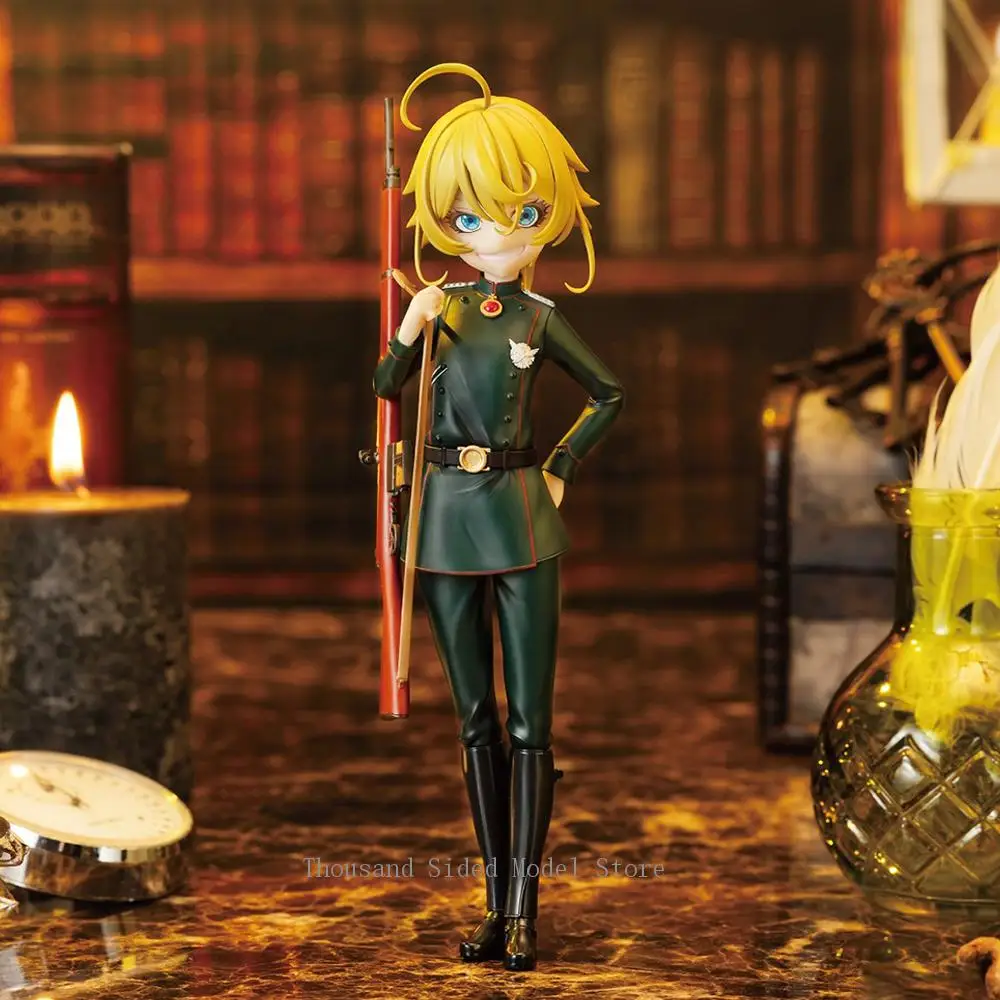 

Original System Service Vivit Youjo Senki Tanya von Degurechaff Anime Action Figure Collectible Series Model Cartoon Character