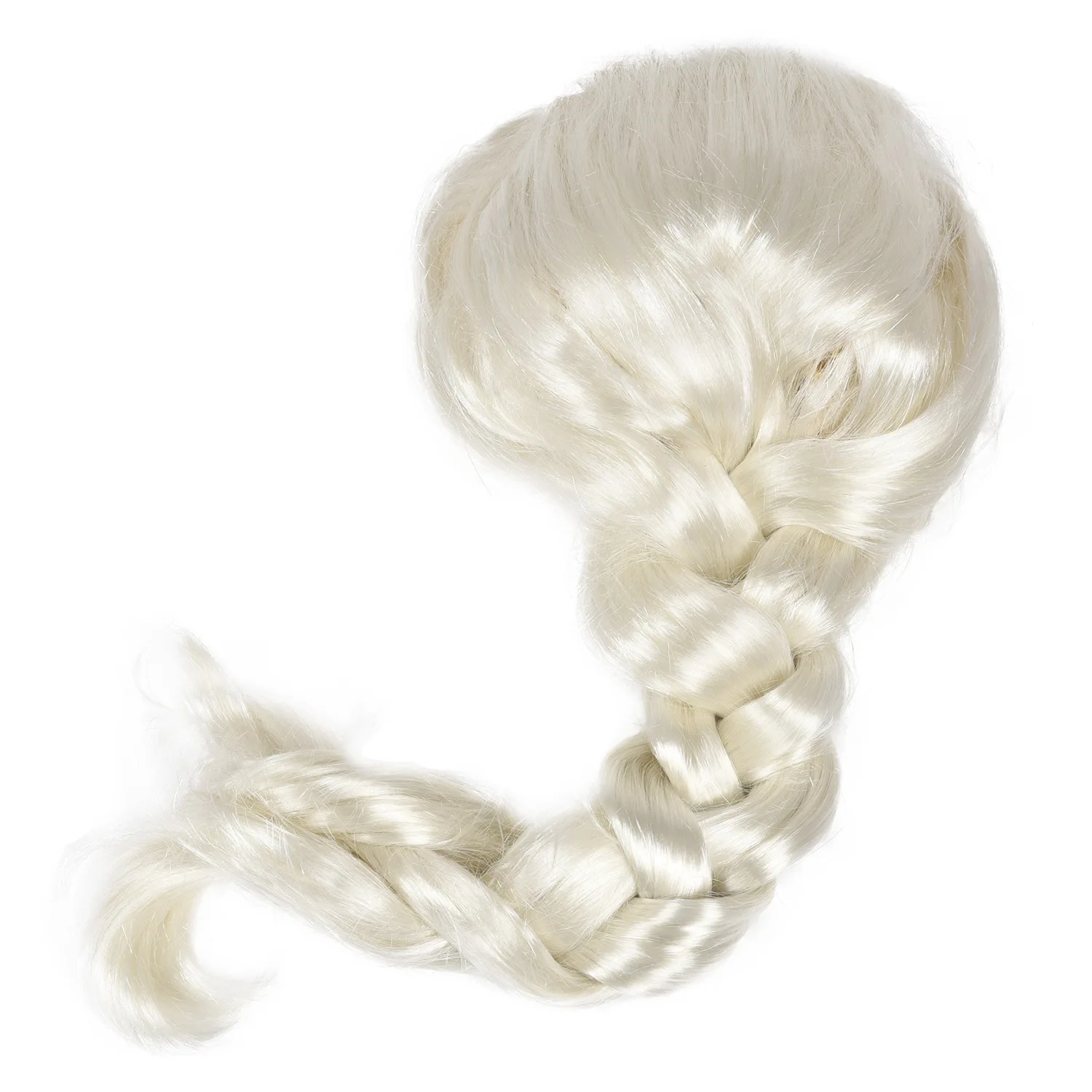 Beautiful Adult Wig light gold Braid Dressing Up