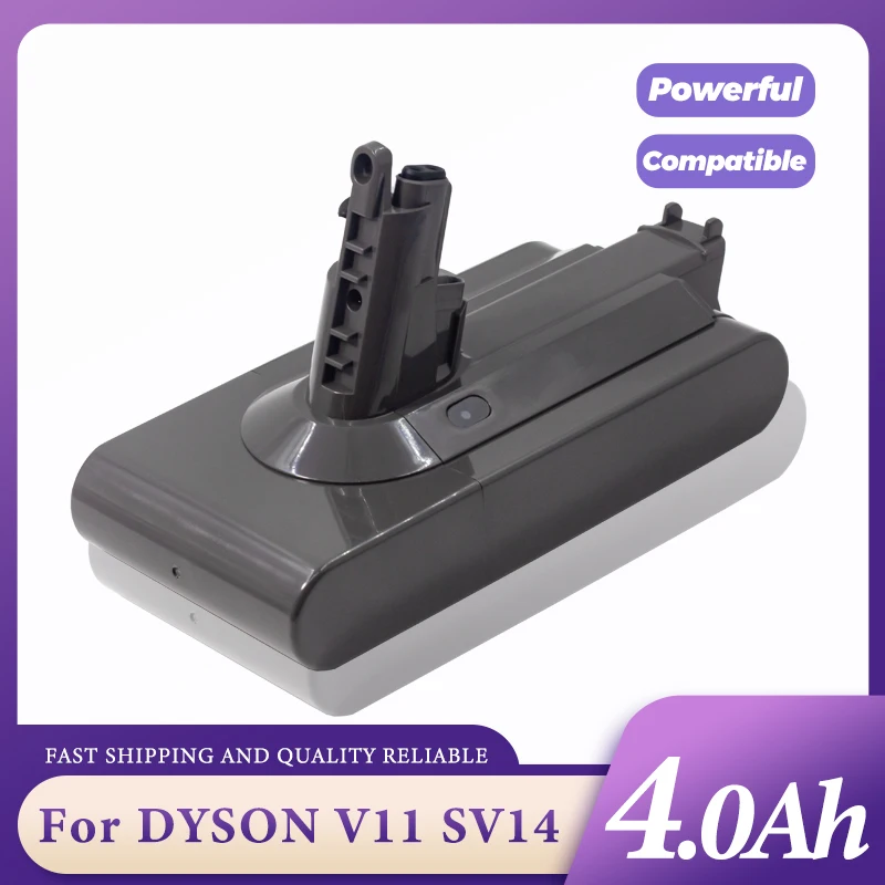 

25.2V 4.0Ah Battery for Dyson Vacuum Cleaner Lithium Ion Battery Model V11, Absolute SV14 970145-02 21700 Brand New Battery