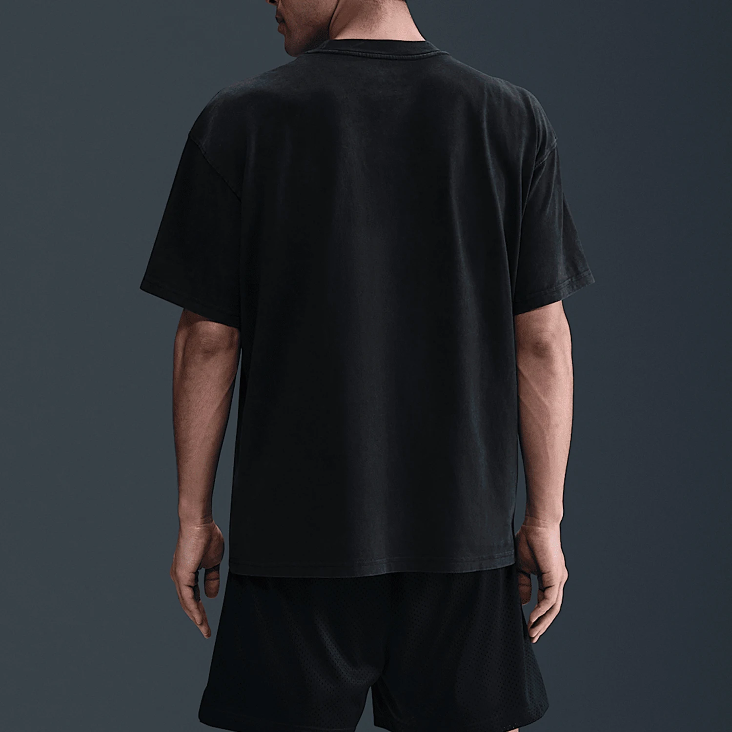 نايك المنتج الأصلي 2025 الصيف الرجال نمط طباعة تنفس قصيرة الأكمام HJ3435-010 #2