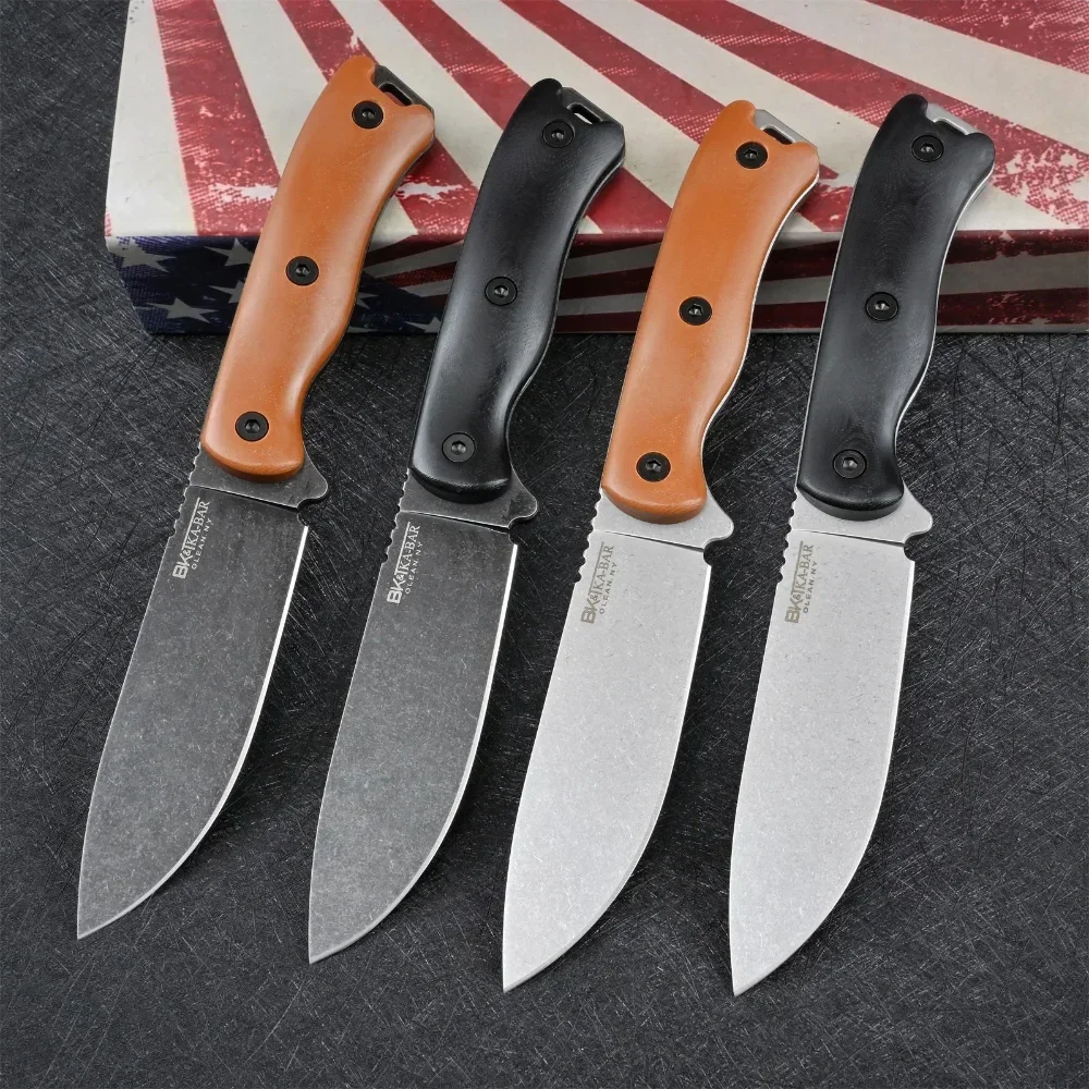 KARBAR BK-16 DC53 Steel Fixed Blades Tactical Military Outdoor Knife G10 Handle High Hardness Wilderness Survival Hunter Knife