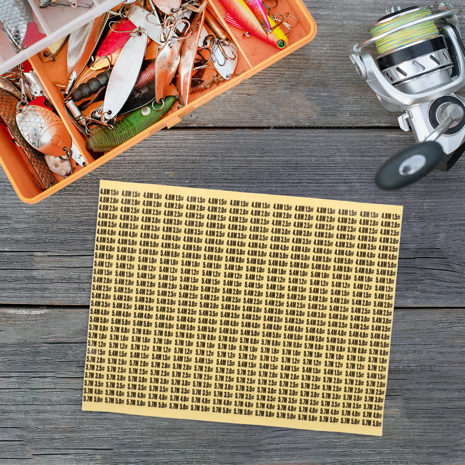 

2pcs 2 Sheets 4#4. Group Number Stickers Fishing Labels Self Adhesive Easy Apply Files Folder Tags