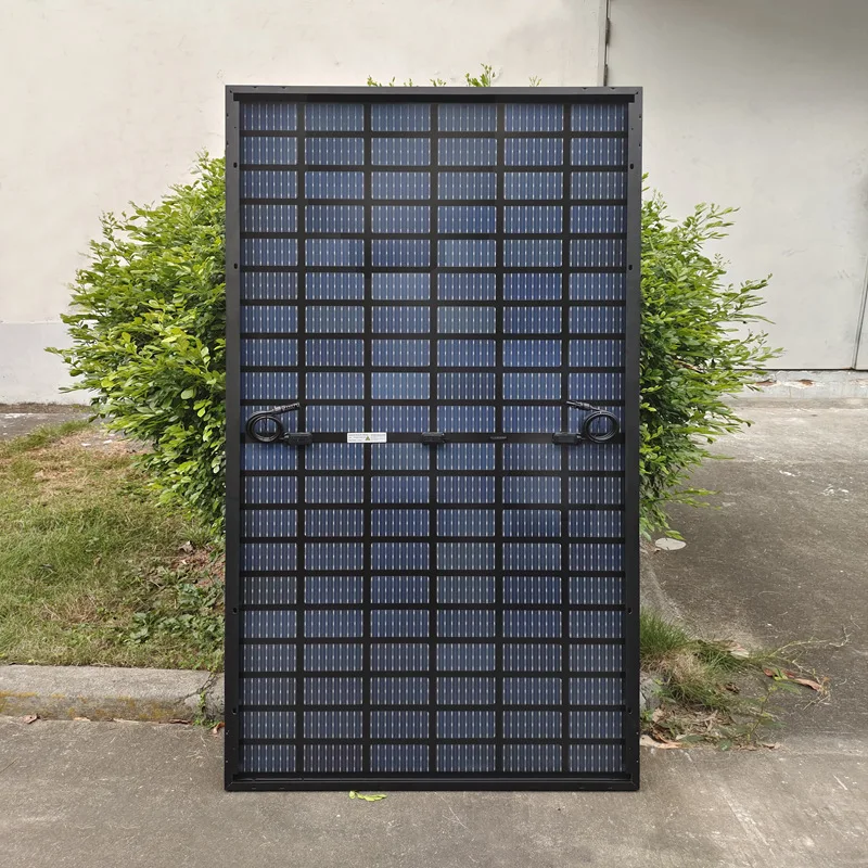 Bifacial Monocrystalline All Black Solar Panel 450W Solar Module Split Solar Cell Solar Charger Home Farm Garden  On Off Grid