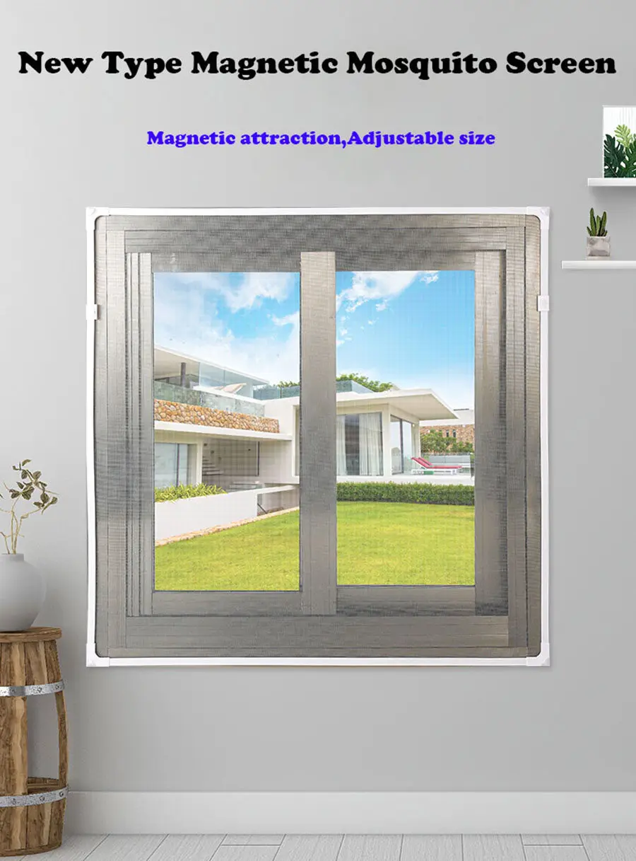 

Magnetic Mosquito Net Magnetic Insect Screen Mosquito Window Mesh