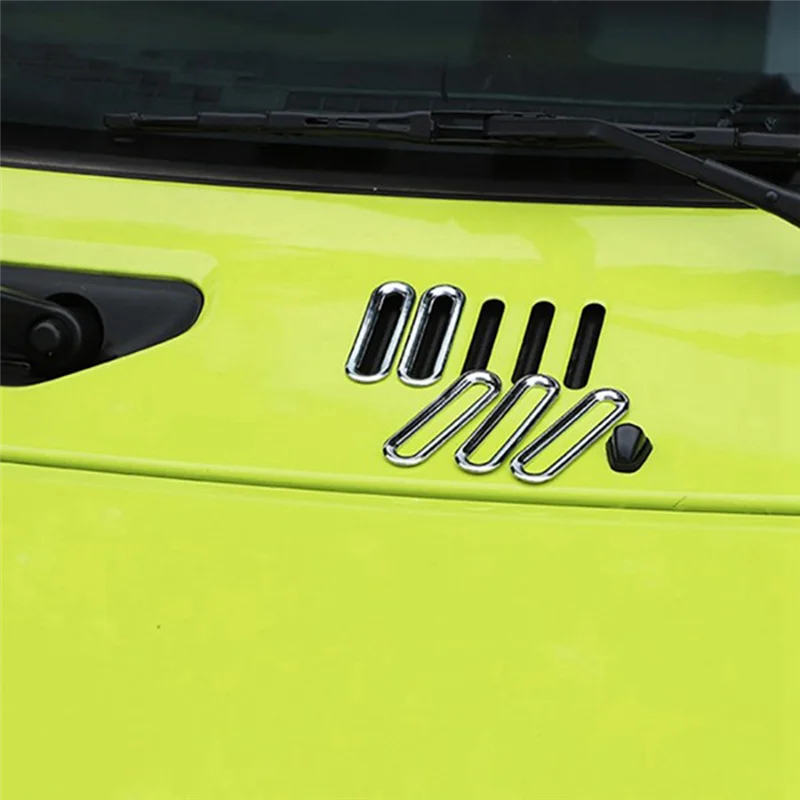 5 Piece Set Suitable for Suzuki Jimny 2019-2020 Style in and Out Wind Ring Air Intake Sticker Decoration Accessories