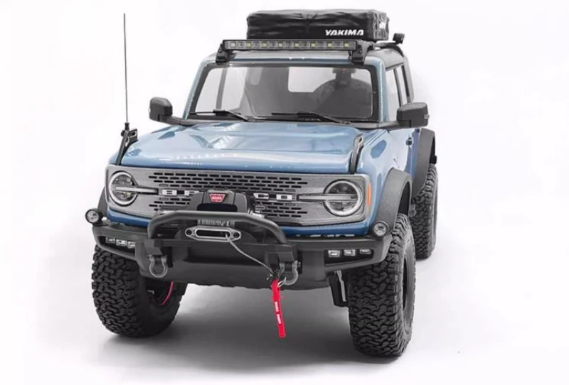 Relingi dachowe + torba na namiot do Traxxas trx4 2021 ford bronco 1/10 gąsienica RC części do samochodu ciężarowego