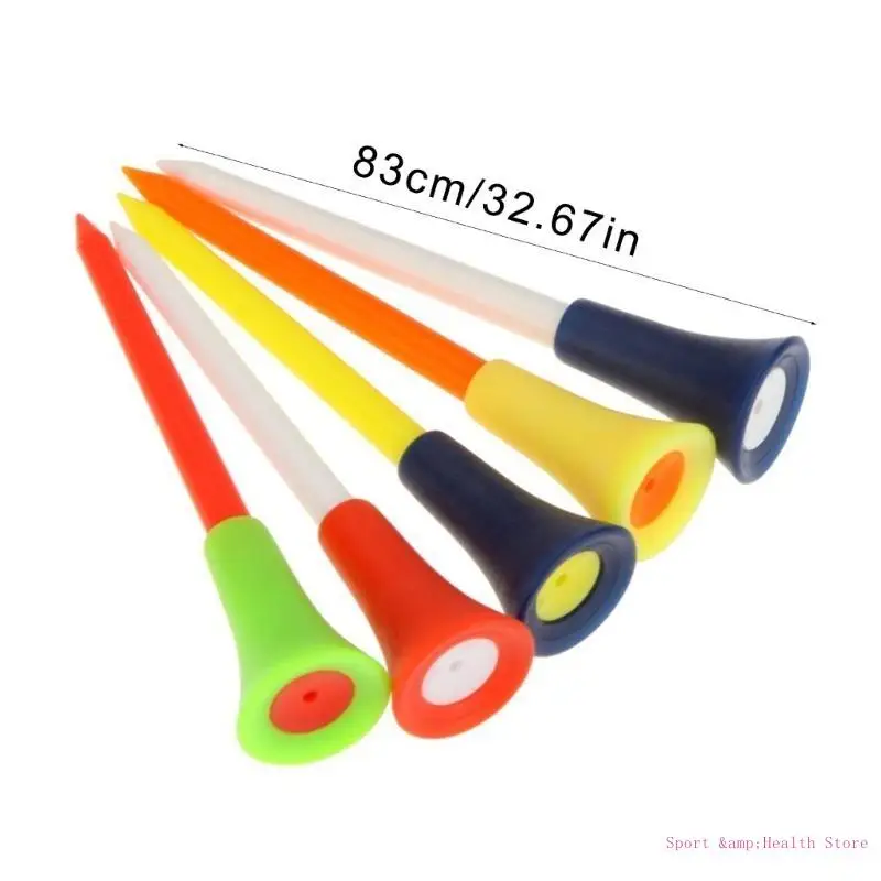 

30Pcs Golfs Tees Plastic Golfs Driver Training Tees Golfs Holder Low Resistances