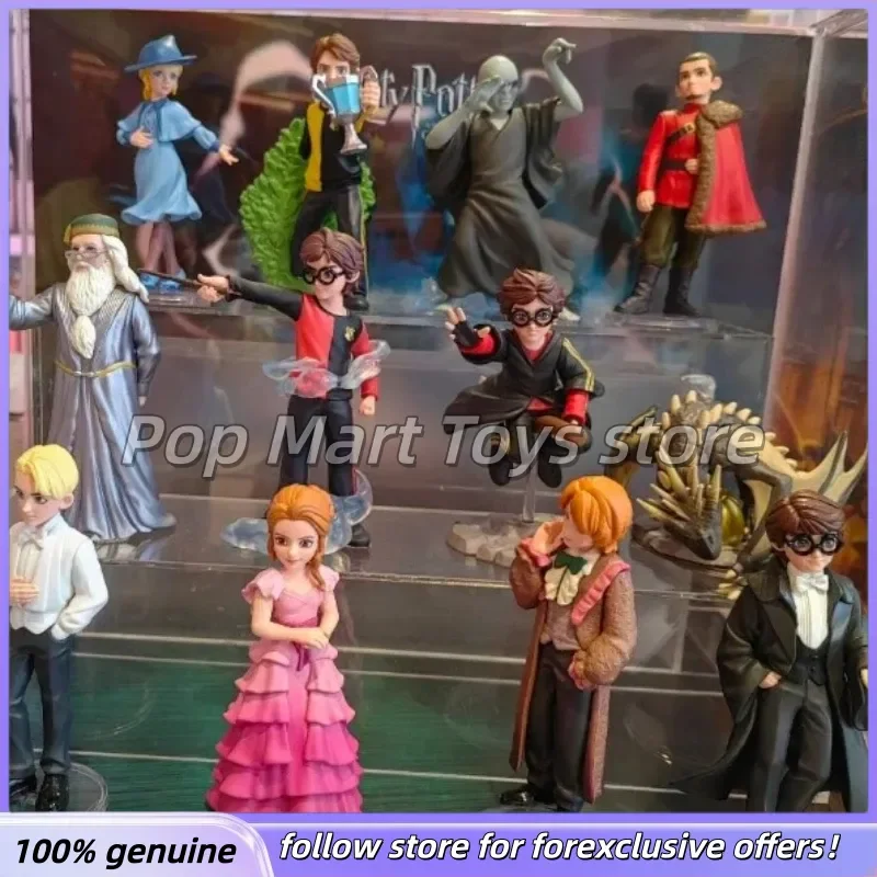 Caja Sorpresa Coleccionable Original de Pop Mart, Serie Harry Potter y el Cáliz de Fuego, Figura Decorativa de Escritorio, Regalo Misterioso