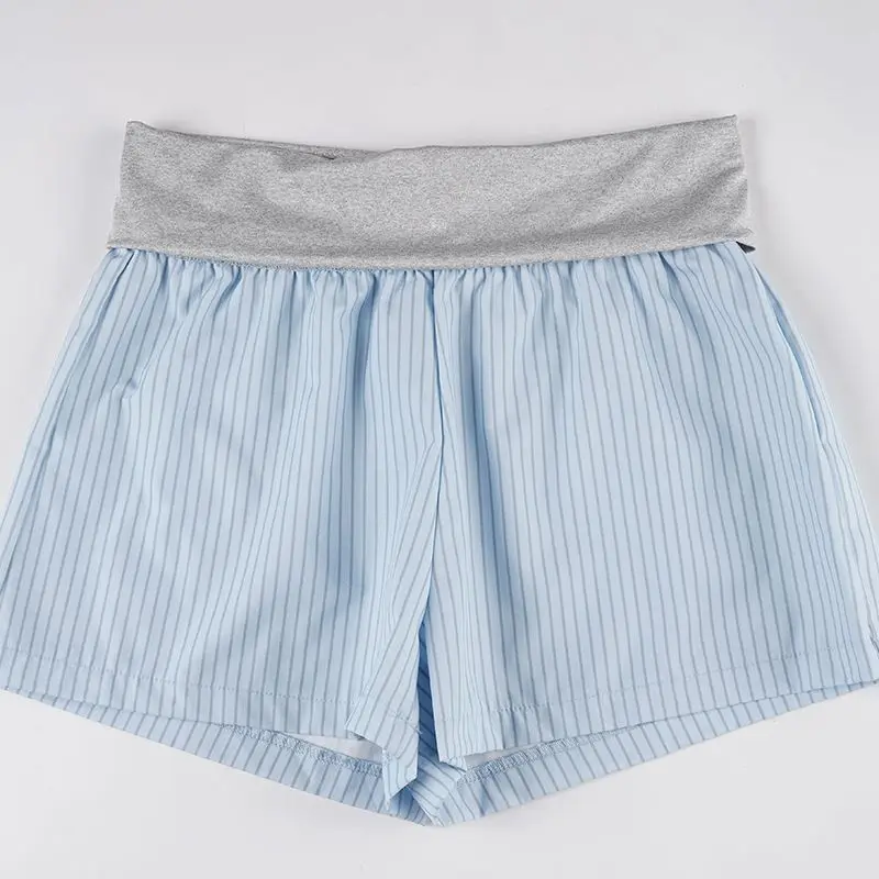 American Simple Commuter Contrasting Super Shorts Low-rise Summer Quick-drying Spice Girls Pants