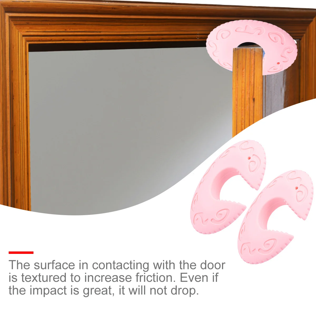 

2 шт., силиконовая защита для пальцев, дверная пробка, защита для детской безопасности для детей, пожилых домашних животных, защита от несчастных случаев