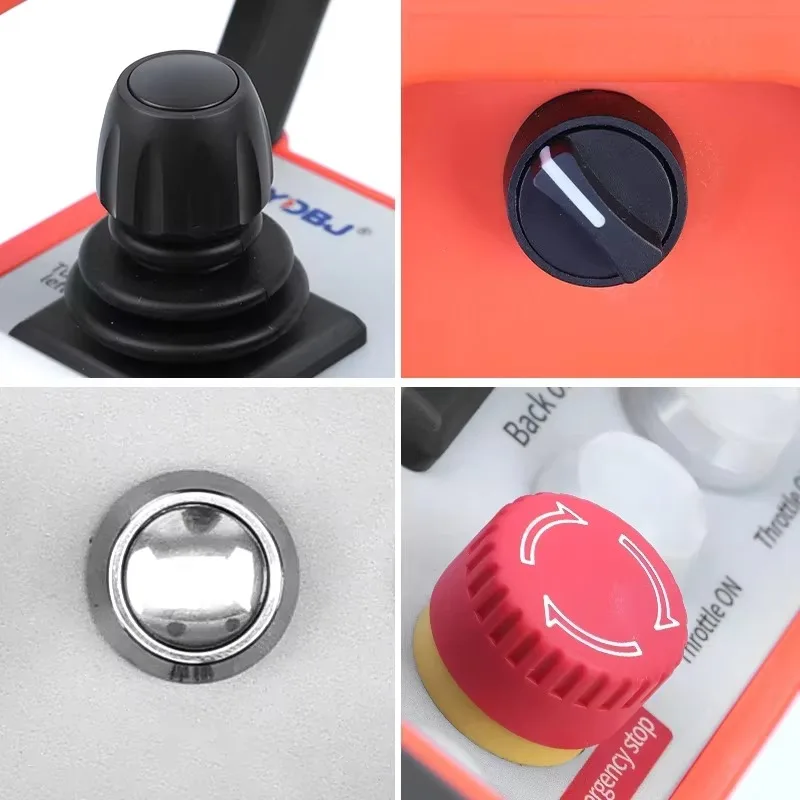 

Hot-selling OEM Engineering Vehicle Lawn Mower Control Lever Hydraulic Intelligent Radio Remote Control